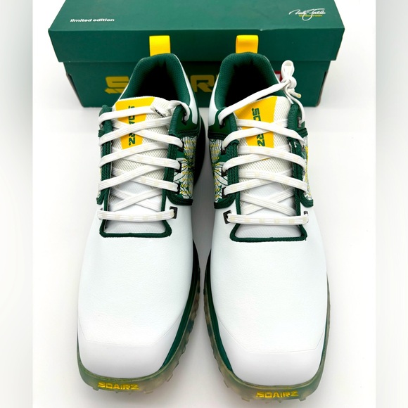SQAIRZ Limited Edition Sir Nick Faldo Augusta 11 Men's Golf Shoes
